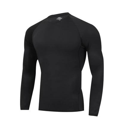 Langarm Compression Shirt/Fitness T-Shirt